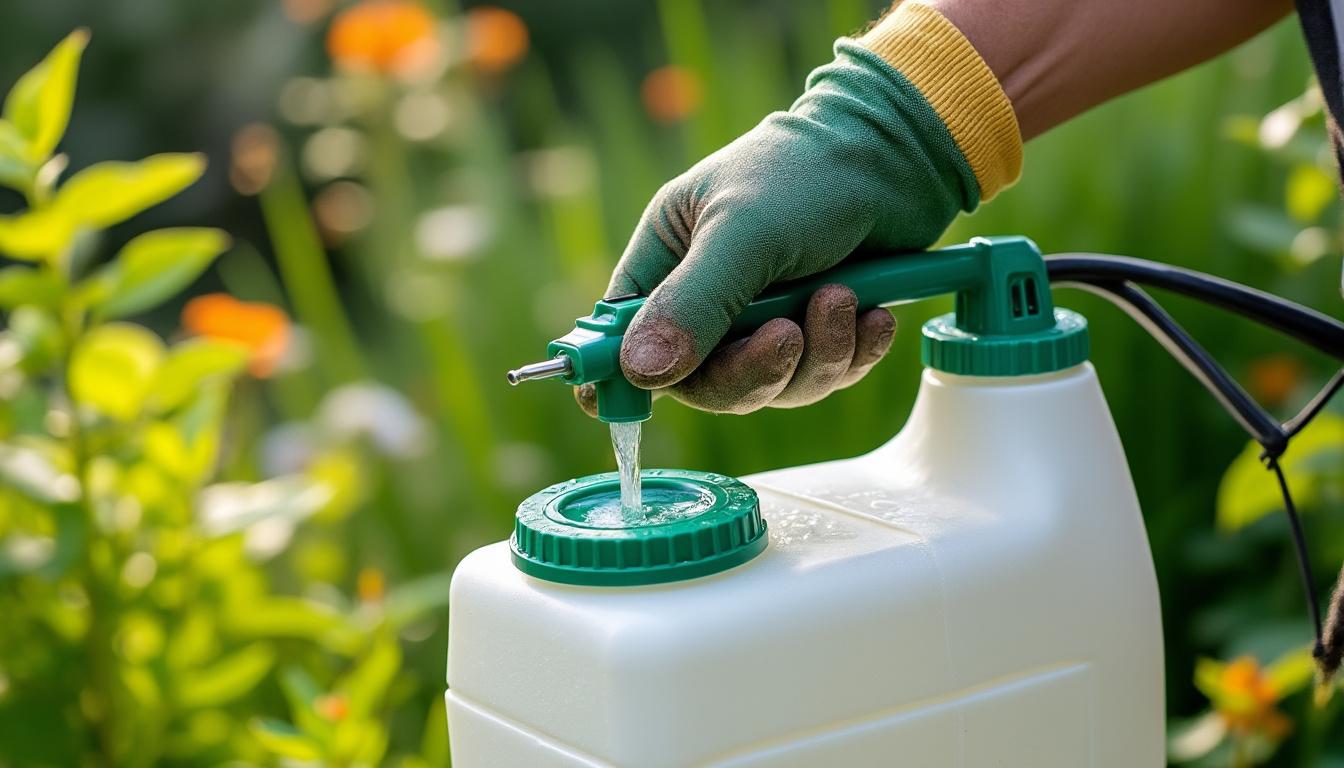 découvrez le dosage précis de roundup à utiliser pour 5 litres d'eau afin d'assurer un désherbage efficace tout en respectant les consignes de sécurité.
