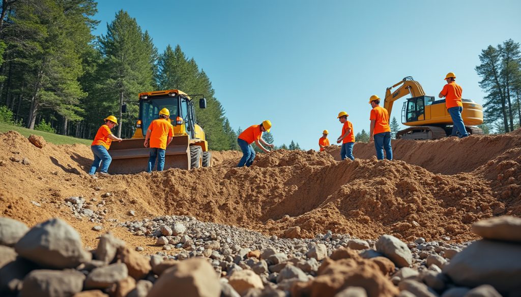 découvrez comment remblayer un terrain facilement grâce à nos étapes détaillées et conseils pratiques pour réussir vos travaux de terrassement en toute sécurité.
