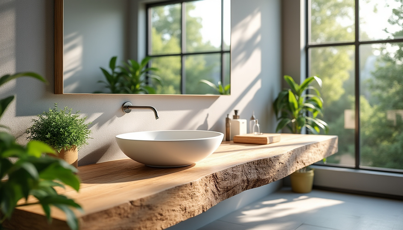 découvrez des idées originales pour aménager un plan de travail dans votre salle de bain, alliant esthétique et fonctionnalité pour un espace optimisé et élégant.