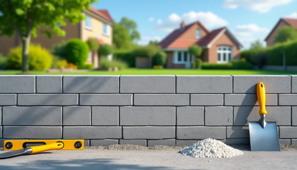 Tout savoir sur le mur de clôture en parpaing : avantages, coûts et conseils