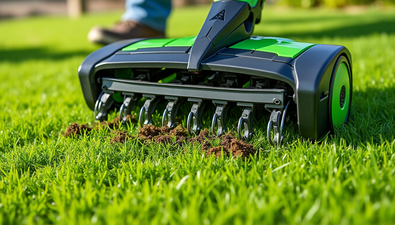 découvrez le prix des scarificateurs et nos conseils pour bien choisir l'appareil adapté à vos besoins de jardinage et d'entretien de pelouse.